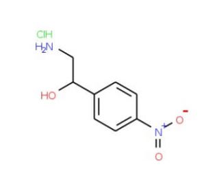 2-amino-1-(4-nitrophenyl)ethanol hydrochloride (CAS 68215-44-1) - chemical structure image