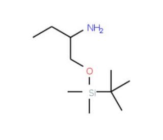 2-Amino-1-(butyldimethylsiloxy)butane (CAS 811841-81-3) - chemical structure image