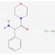 2-amino-1-(morpholin-4-yl)-2-phenylethan-1-one hydrochloride - chemical structure image