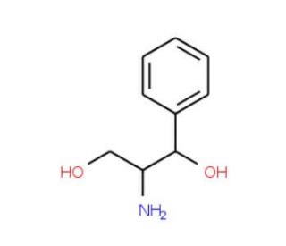 2-Amino-1-phenyl-1,3-propanediol (CAS 55057-81-3) - chemical structure image