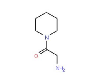 2-Amino-1-piperidin-1-yl-ethanone (CAS 5437-48-9 (HCl salt)) - chemical structure image