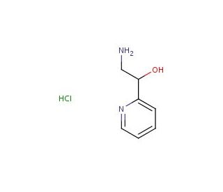 2-amino-1-pyridin-2-ylethanol hydrochloride (CAS 1009330-44-2) - chemical structure image