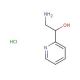 2-amino-1-pyridin-2-ylethanol hydrochloride (CAS 1009330-44-2) - chemical structure image