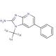 2-Amino-1-(trideuteromethyl)-6-Phenylimidazo[4,5-b] pyridine (CAS 210049-13-1) - chemical structure image