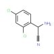 2-amino-2-(2,4-dichlorophenyl)acetonitrile - chemical structure image