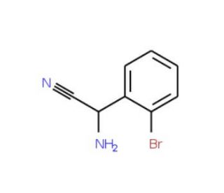 2-amino-2-(2-bromophenyl)acetonitrile - chemical structure image