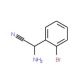 2-amino-2-(2-bromophenyl)acetonitrile - chemical structure image