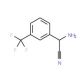 2-amino-2-[3-(trifluoromethyl)phenyl]acetonitrile - chemical structure image