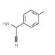 2-Amino-2-(4′-fluorophenyl)acetonitrile (CAS 56464-70-1) - chemical structure image
