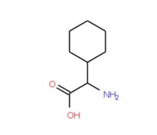 2-amino-2-cyclohexylacetic acid - chemical structure image