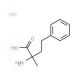 2-amino-2-methyl-4-phenylbutanoic acid hydrochloride - chemical structure image