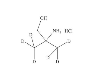 2-Amino-2-methylpropanol-d6 (CAS 51805-95-9) - chemical structure image