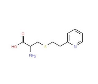 2-Amino-3-[(2-pyridin-2-ylethyl)thio]-propanoic acid - chemical structure image