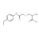 2-amino-3-({2-[(4-ethylphenyl)amino]-2-oxoethyl}thio)propanoic acid - chemical structure image