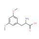 2-amino-3-(3,5-dimethoxyphenyl)propanoic acid - chemical structure image