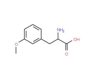 2-amino-3-(3-methoxyphenyl)propanoic acid - chemical structure image