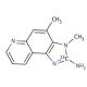 2-Amino-3,4-dimethyl-3H-imidazo[4,5-f]quinoline-2-13C (CAS 86984-30-7) - chemical structure image