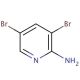 2-Amino-3,5-dibromopyridine (CAS 35486-42-1) - chemical structure image