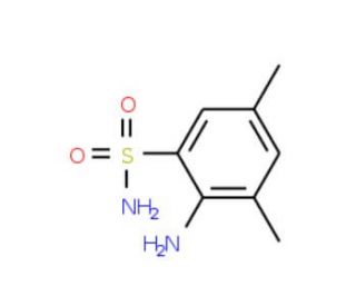 2-Amino-3,5-dimethylbenzenesulfonamide - chemical structure image