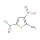 2-Amino-3,5-dinitrothiophene (CAS 2045-70-7) - chemical structure image