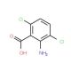 2-Amino-3,6-dichlorobenzoic acid (CAS 3032-32-4) - chemical structure image
