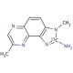 2-Amino-3,8-dimethylimidazo[4,5-f]quinoxaline-2-13C (CAS 209977-58-2) - chemical structure image