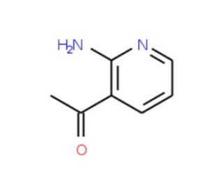 2-Amino-3-acetylpyridine (CAS 65326-33-2) - chemical structure image