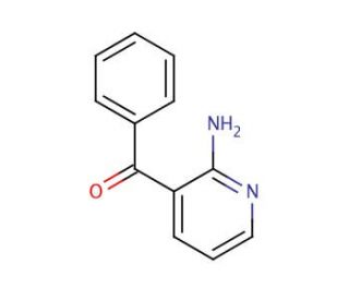 2-Amino-3-benzoylpyridine (CAS 3810-10-4) - chemical structure image