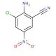 2-Amino-3-chloro-5-nitrobenzonitrile (CAS 20352-84-5) - chemical structure image