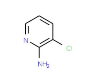 2-amino-3-chloropyridine (CAS 39620-04-7) - chemical structure image