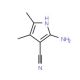 2-Amino-3-cyano-4,5-dimethylpyrrole (CAS 21392-51-8) - chemical structure image