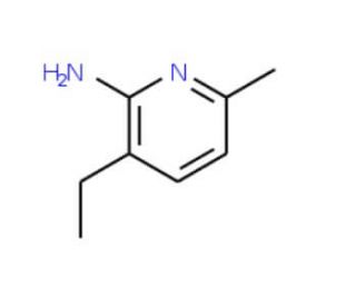 2-Amino-3-ethyl-6-methylpyridine (CAS 41995-31-7) - chemical structure image