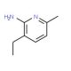 2-Amino-3-ethyl-6-methylpyridine (CAS 41995-31-7) - chemical structure image