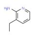 2-Amino-3-ethylpyridine (CAS 42753-67-3) - chemical structure image