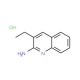 2-Amino-3-ethylquinoline hydrochloride (CAS 1170053-53-8) - chemical structure image