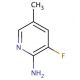 2-Amino-3-fluoro-5-methylpyridine - chemical structure image