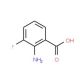2-Amino-3-fluoro-benzoic acid (CAS 825-22-9) - chemical structure image