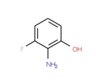 2-Amino-3-fluorophenol (CAS 53981-23-0) - chemical structure image
