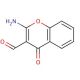 2-Amino-3-formylchromone (CAS 61424-76-8) - chemical structure image