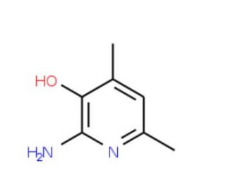 2-Amino-3-hydroxy-4,6-dimethylpyridine (CAS 213685-57-5) - chemical structure image