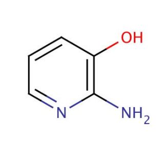 2-Amino-3-hydroxypyridine (CAS 16867-03-1) - chemical structure image