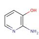 2-Amino-3-hydroxypyridine (CAS 16867-03-1) - chemical structure image
