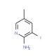 2-Amino-3-iodo-5-methylpyridine (CAS 211308-79-1) - chemical structure image