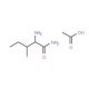 2-amino-3-methylpentanamide acetate - chemical structure image