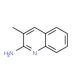 2-Amino-3-methylquinoline (CAS 74844-99-8) - chemical structure image