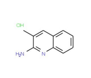 2-Amino-3-methylquinoline hydrochloride (CAS 1172338-91-8) - chemical structure image