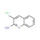 2-Amino-3-methylquinoline hydrochloride (CAS 1172338-91-8) - chemical structure image