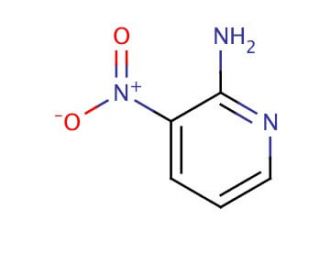 2-Amino-3-nitropyridine (CAS 4214-75-9) - chemical structure image