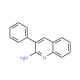 2-Amino-3-phenylquinoline (CAS 36926-84-8) - chemical structure image