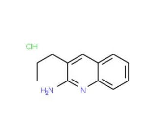 2-Amino-3-propylquinoline hydrochloride (CAS 1171714-91-2) - chemical structure image